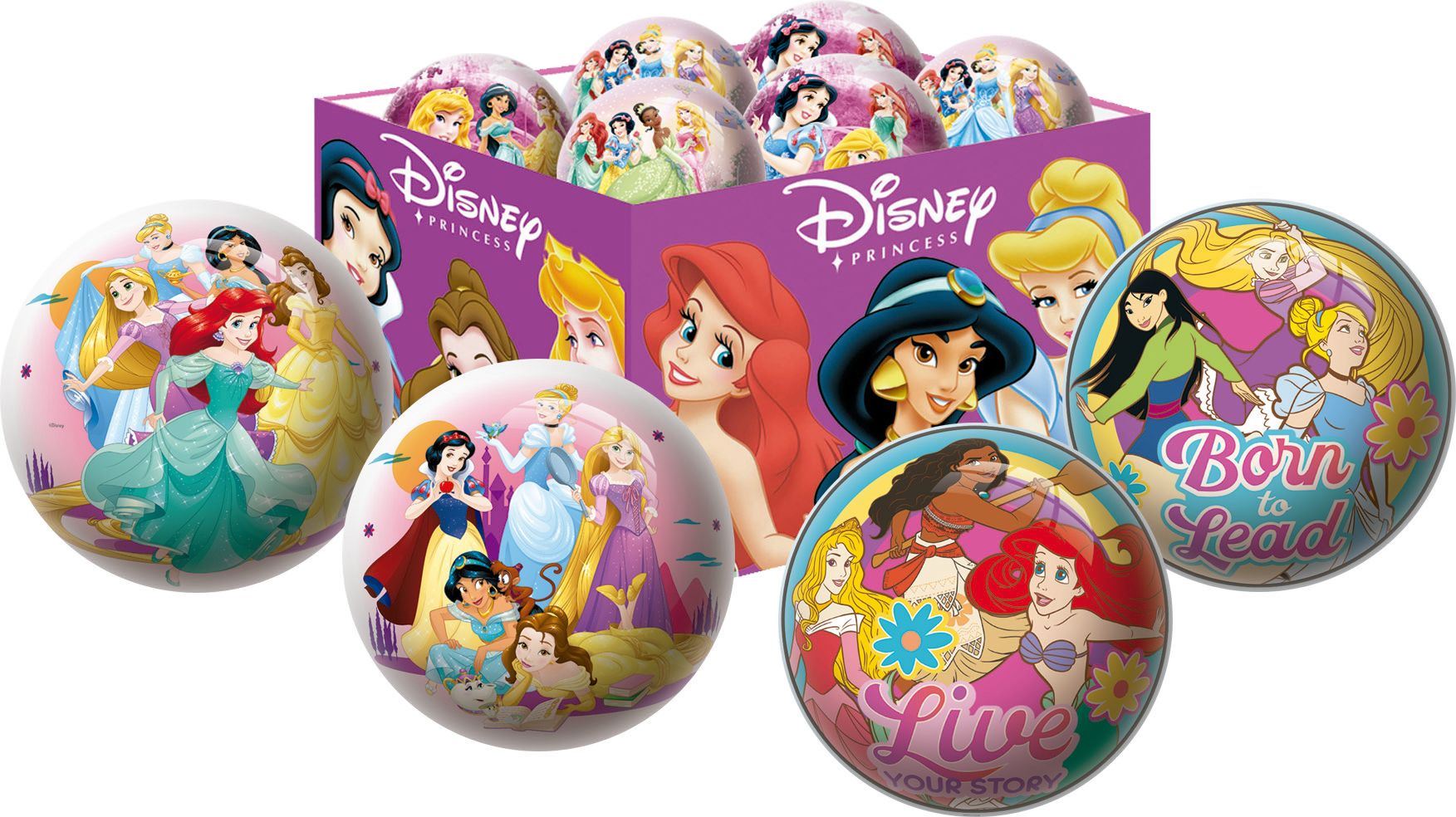 pelota 140 mm. disney princess (unice toys - 5367)