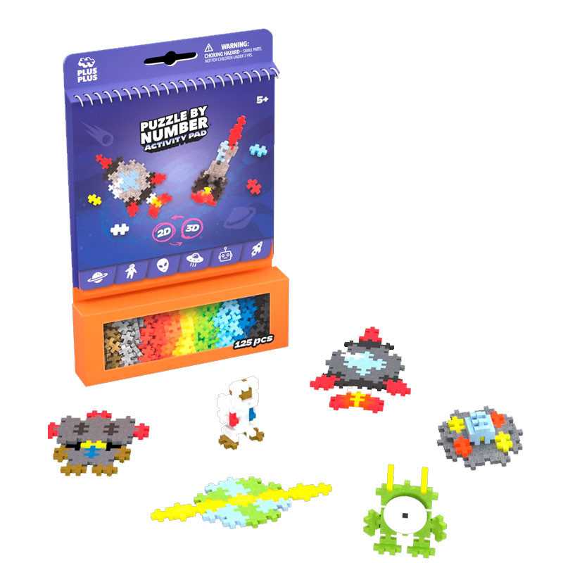 plus plus activity pad space 125 piezas (ludilo - 3989)