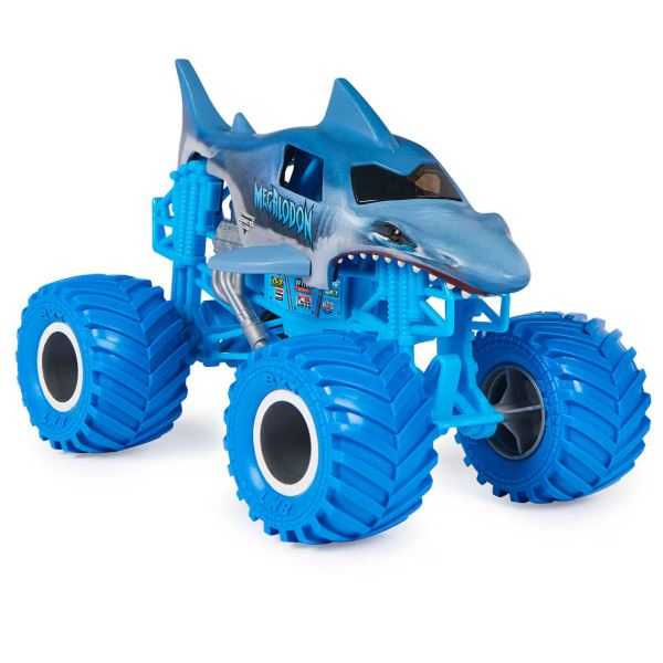 monster jam 1:24 megalodon ii die cast (spin master - 6066675)