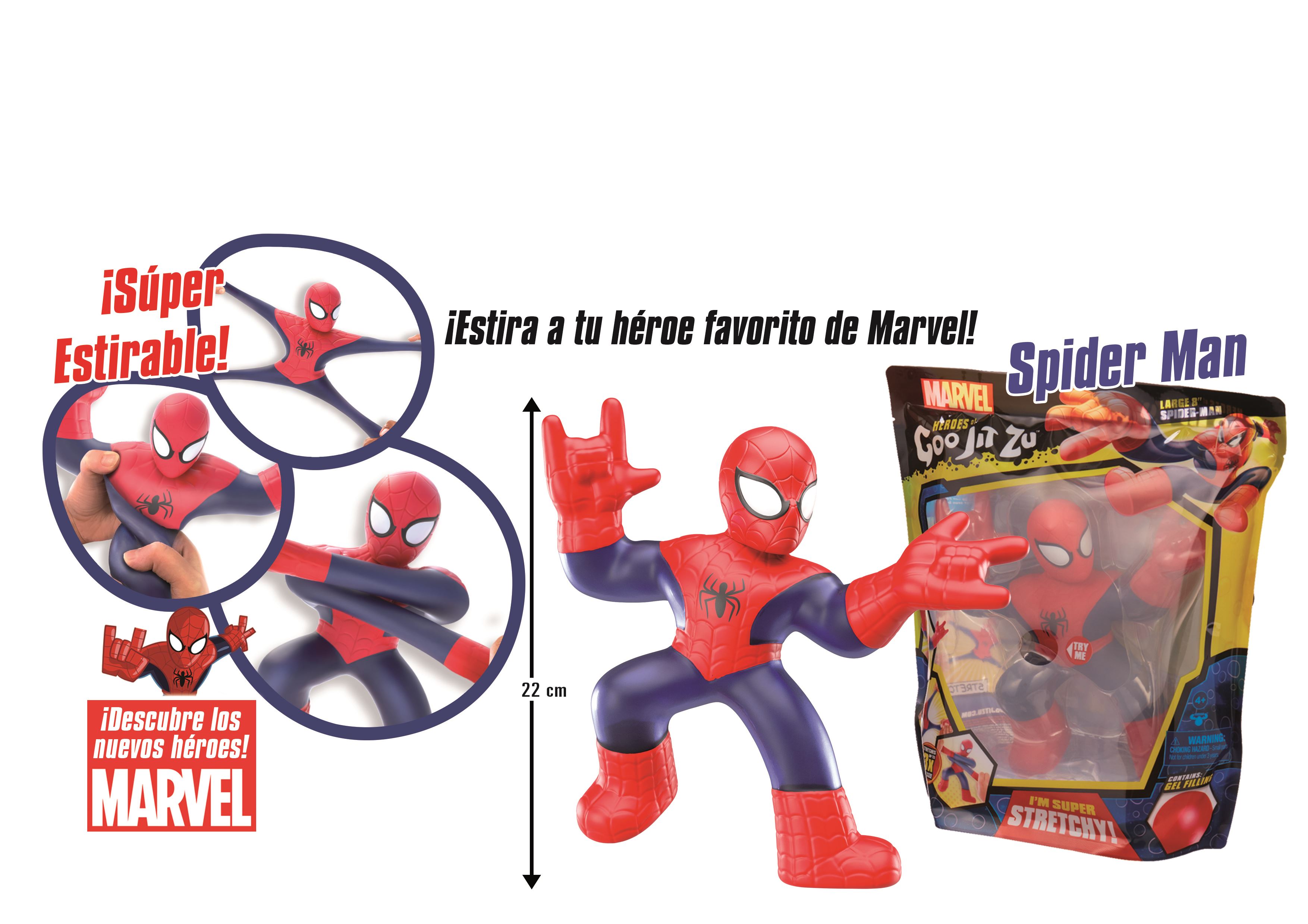 goo jit zu spiderman marvel  ( bandai - co41081 )