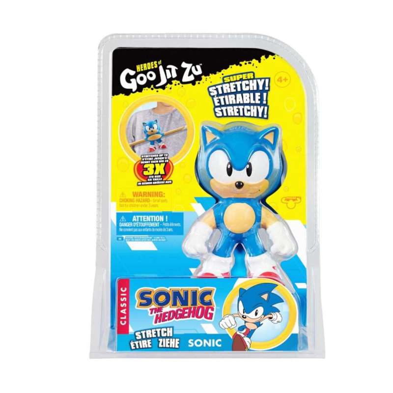 goo jit zu figura sonic the hedgehog ( bandai - co42744) goo jit zu figura sonic the hedgehog ( bandai - co42744)