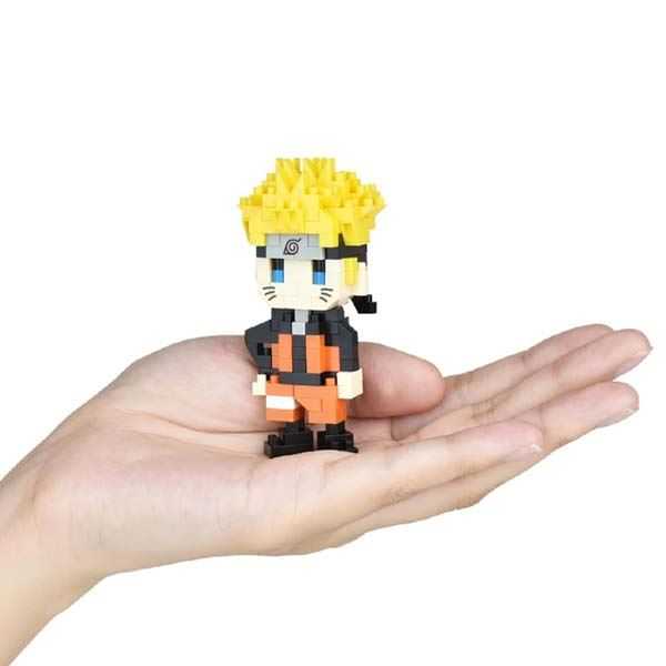 nanoblock naruto uzumaki (bandai - nbcc134)
