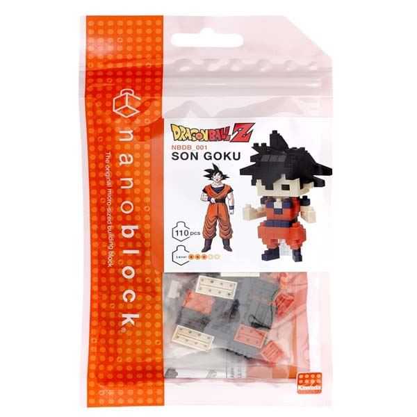 nanoblock goku (bandai - nbdb001)