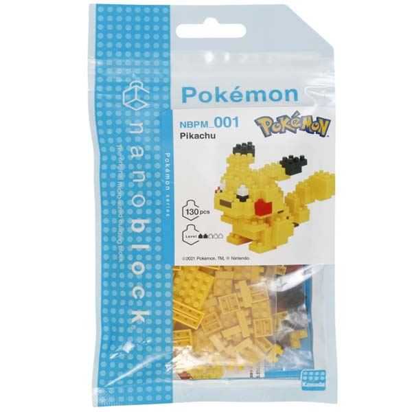 nanoblock pikachu (bandai - nbpm001)