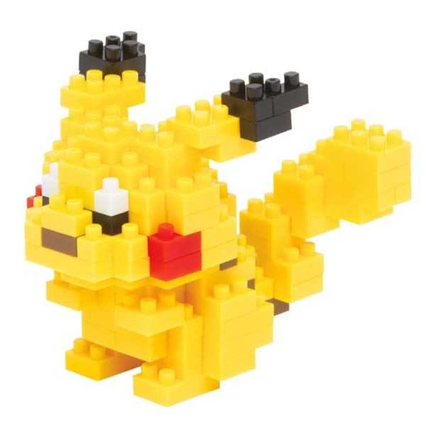 nanoblock pikachu (bandai - nbpm001)