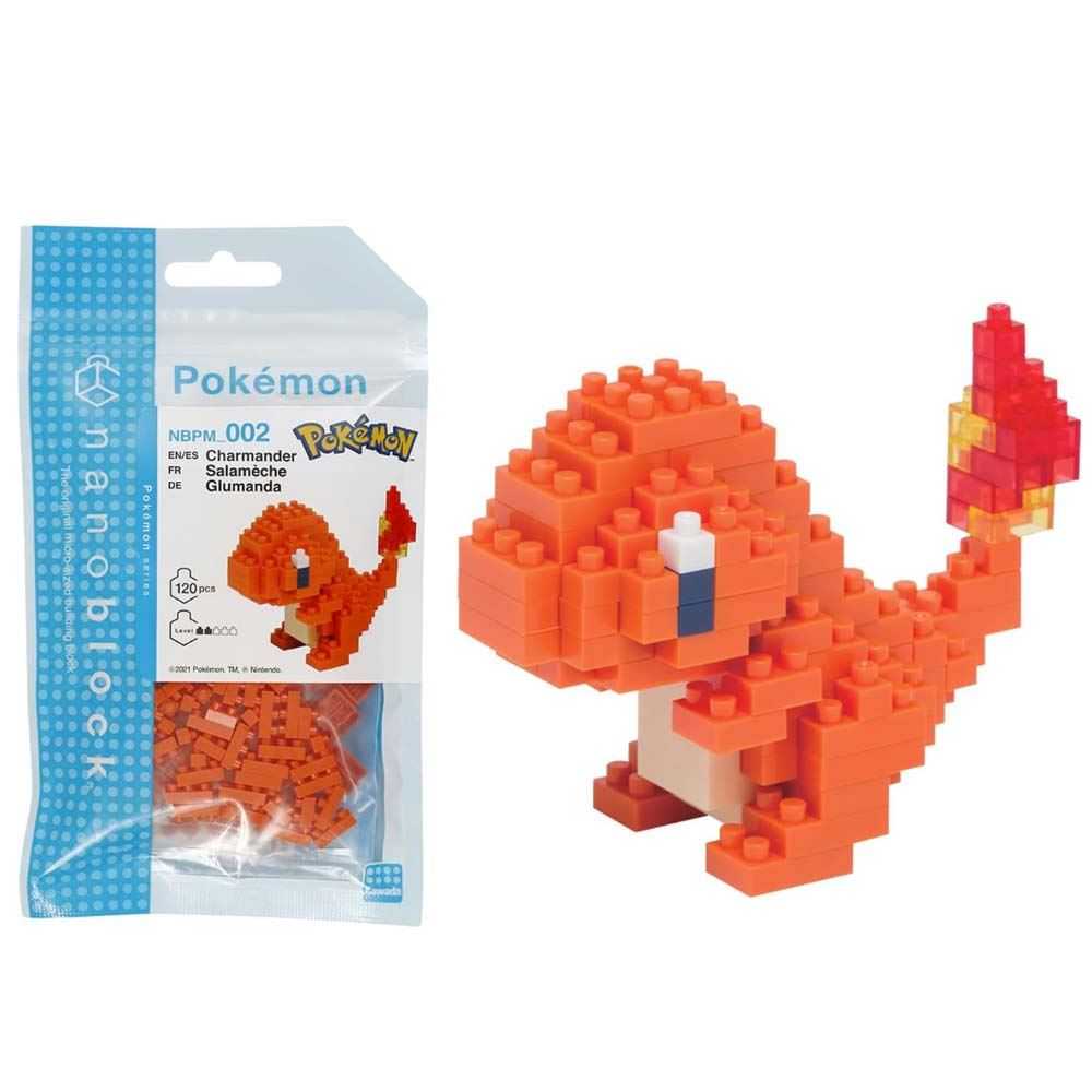 nanoblock charmander (bandai - nbpm002)