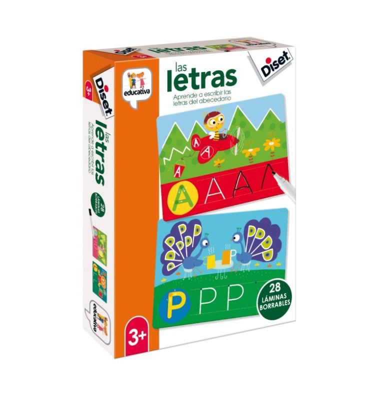 aprendo a escribir las letras
