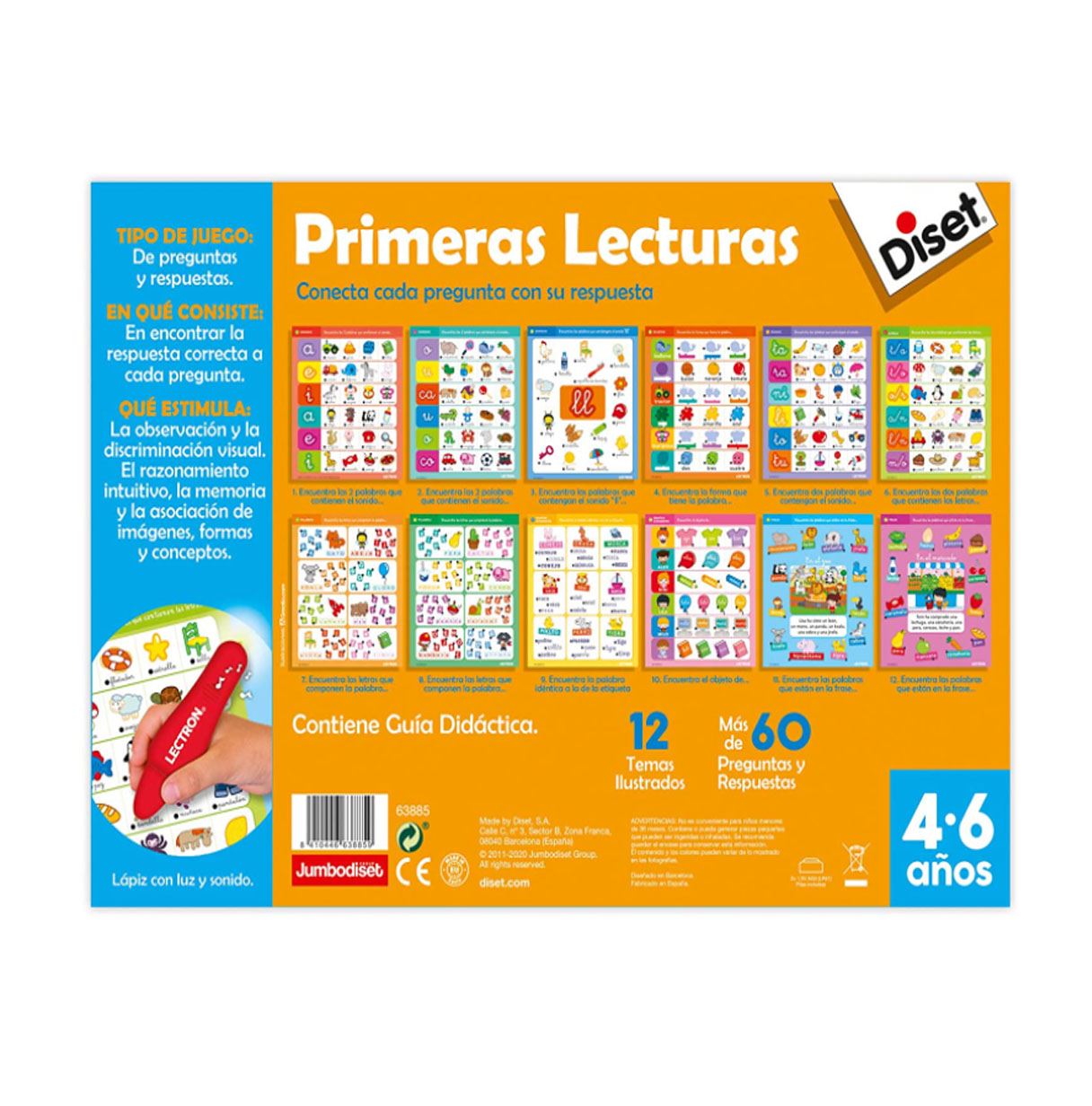 lectron lapiz primeras lecturas (diset - 63885)