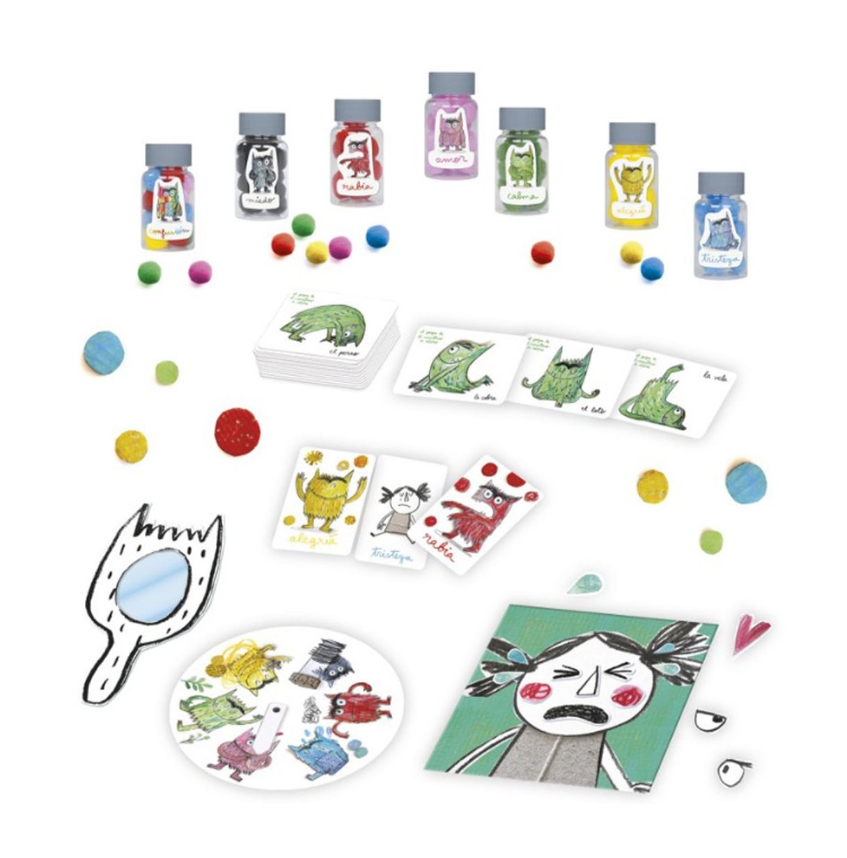 monstruo colores descubre las emociones  ( diset - 41207)