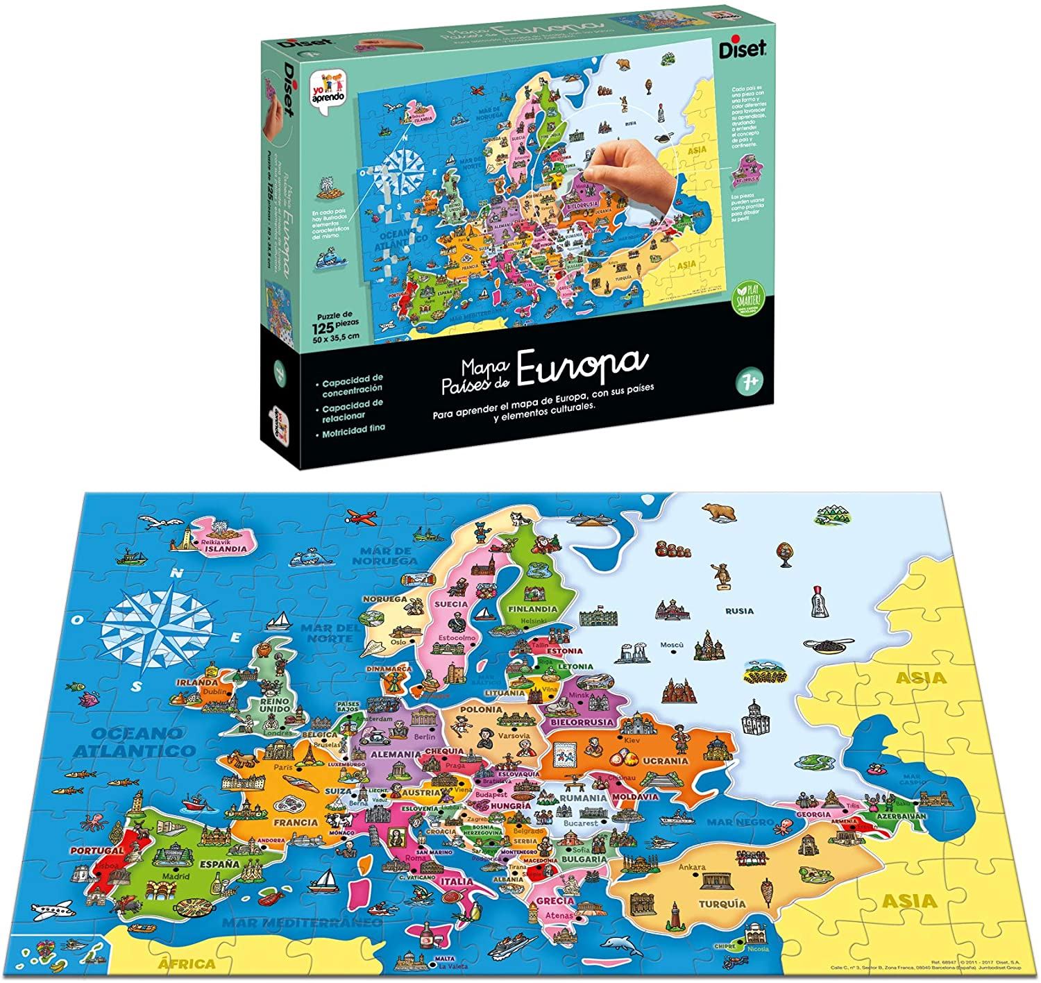 aprendo los paises de europa