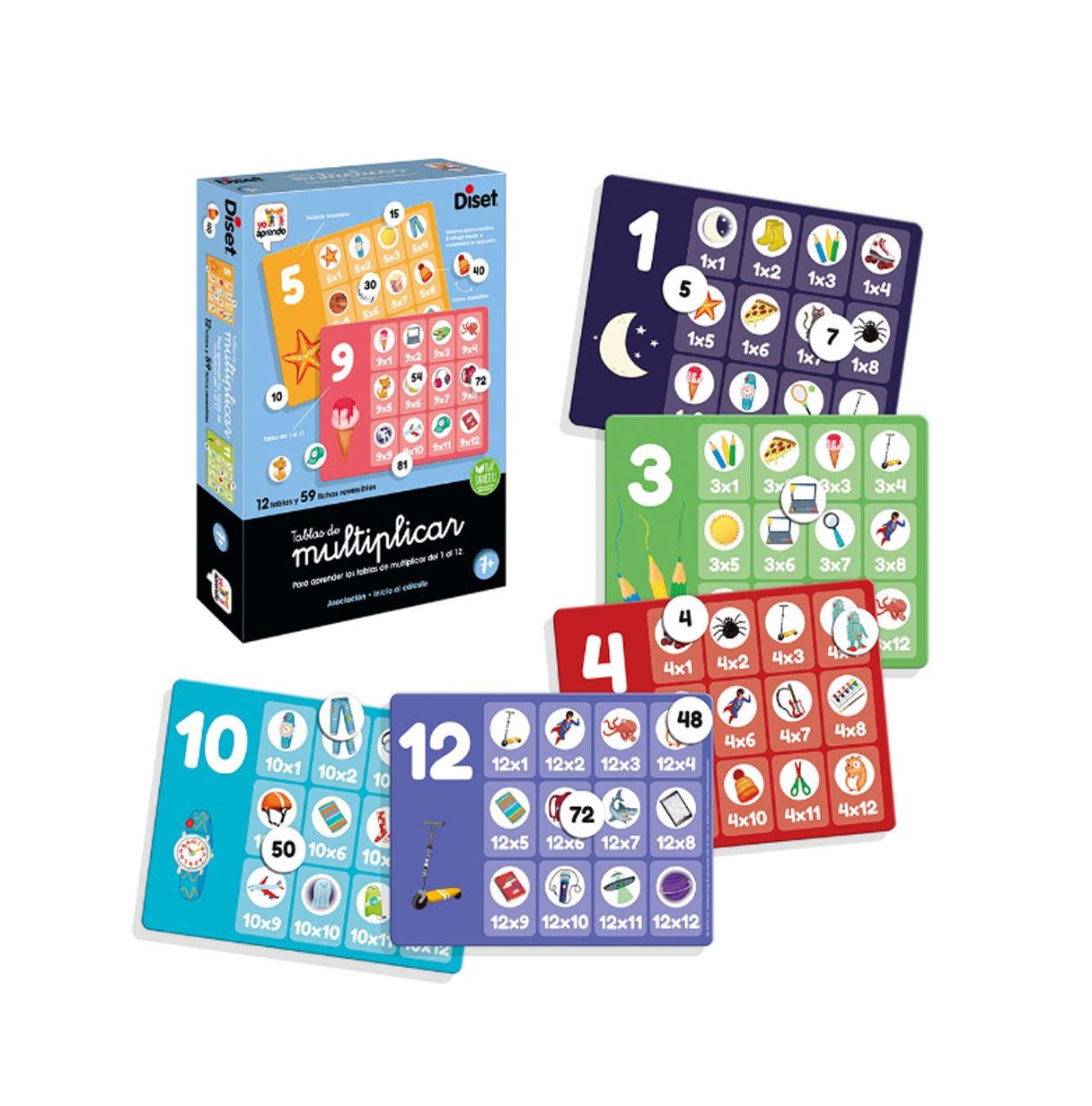 aprendo las tablas de multiplicar (diset - 68973) aprendo las tablas de multiplicar (diset - 68973)