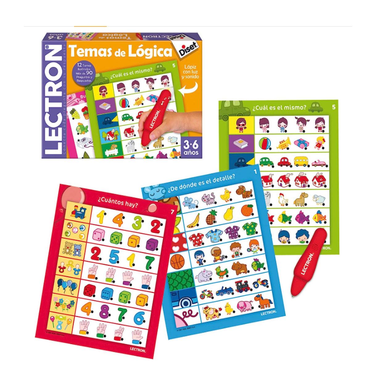 lectron lapiz temas de logica  (diset - 63882)