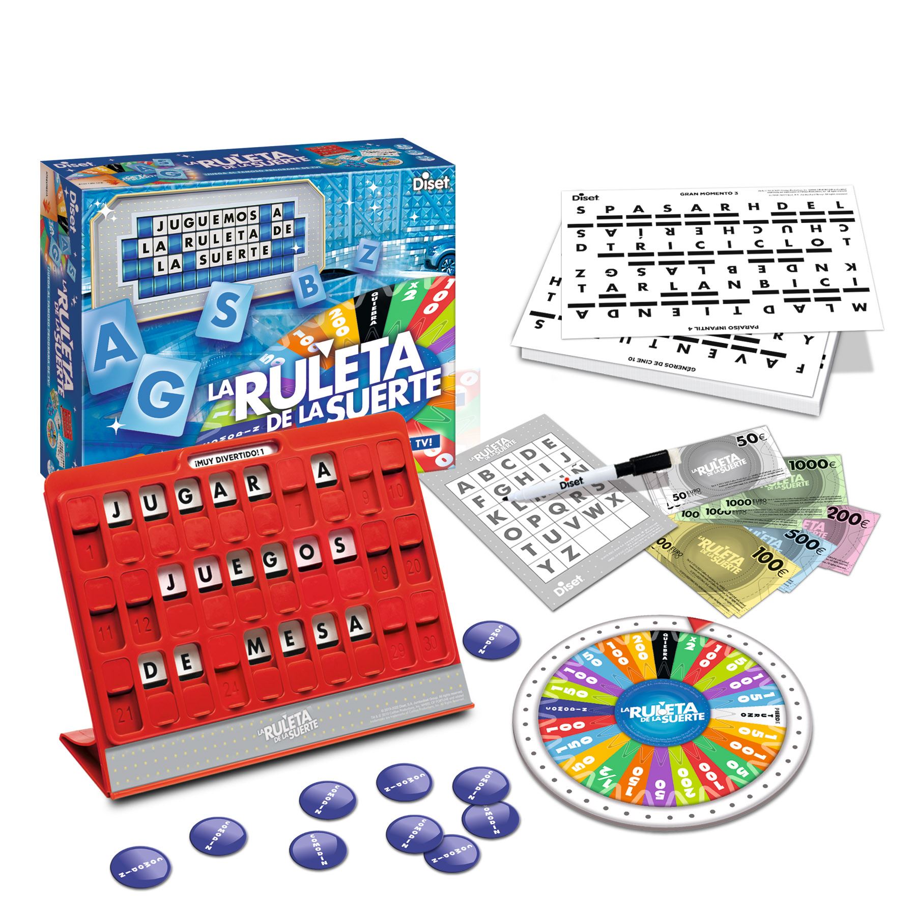 la ruleta de la suerte nuevo (diset - 46206)