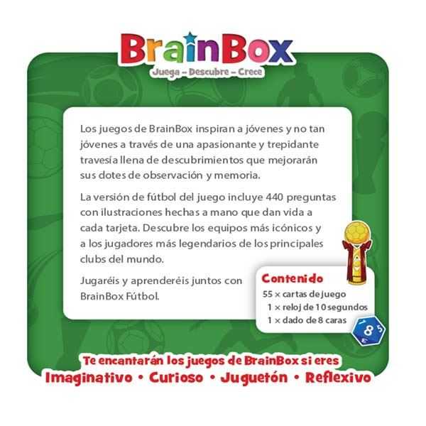 brainbox el futbol (asmodee - g123409)