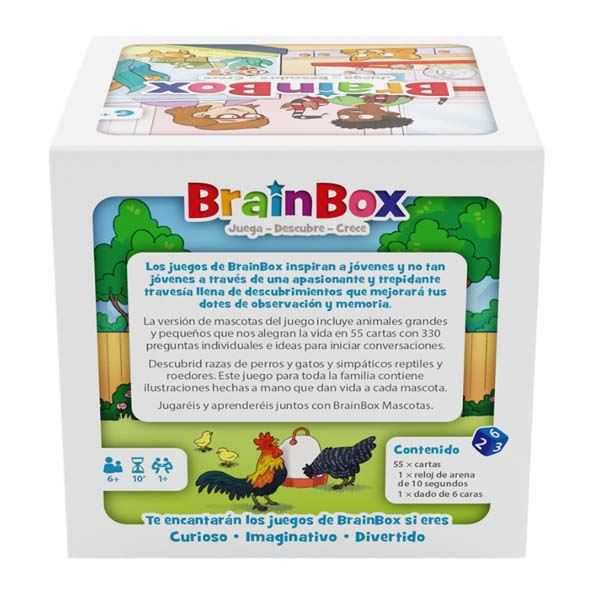 brainbox mascotas ( asmodee - gbg179es)