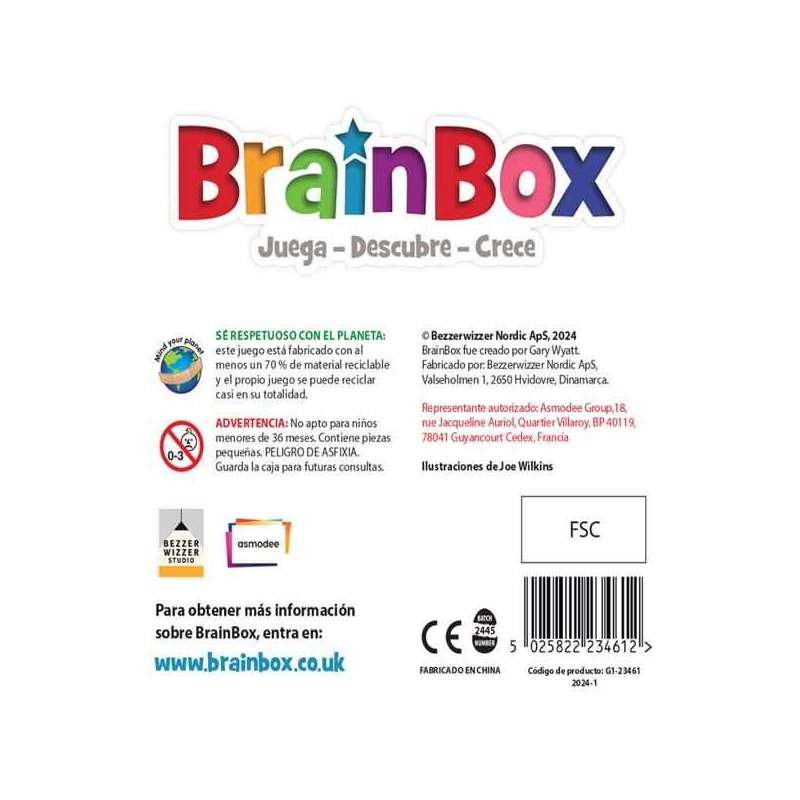 brainbox mascotas ( asmodee - gbg179es)