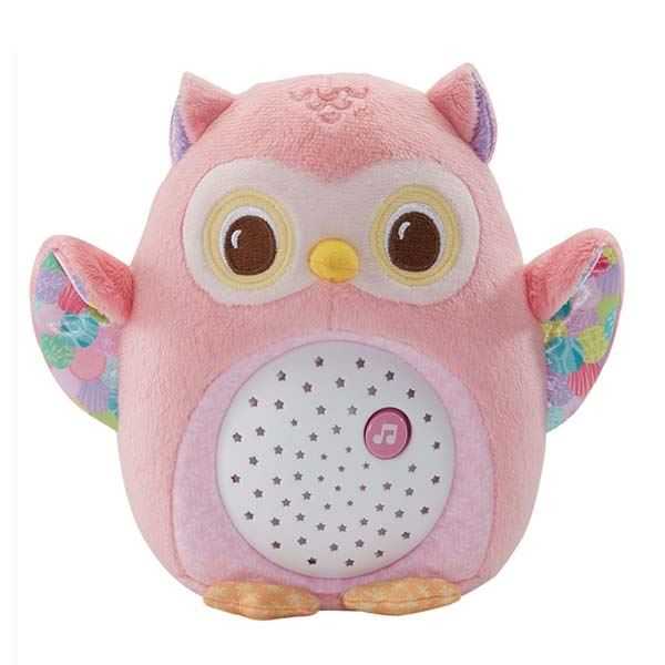 vtech proyector de peluche buho rosa