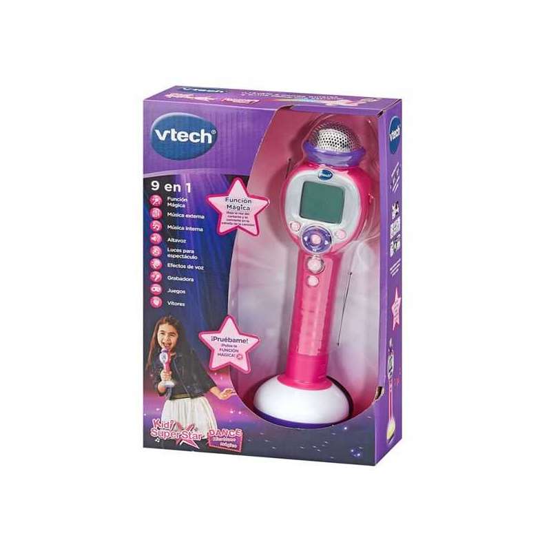 vtech kidi superstar dance microfono (vtech - 194322)
