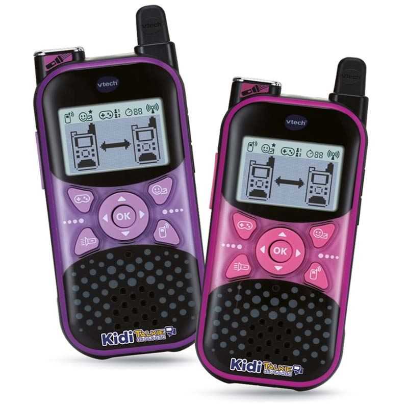 vtech kiditalkie explorer rosa (vtech - 572557)