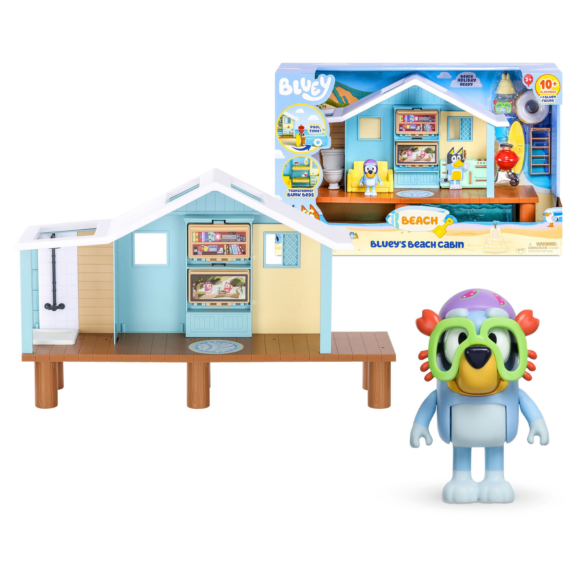 bluey beach cabin cabaÑa (famosa - bly66000)