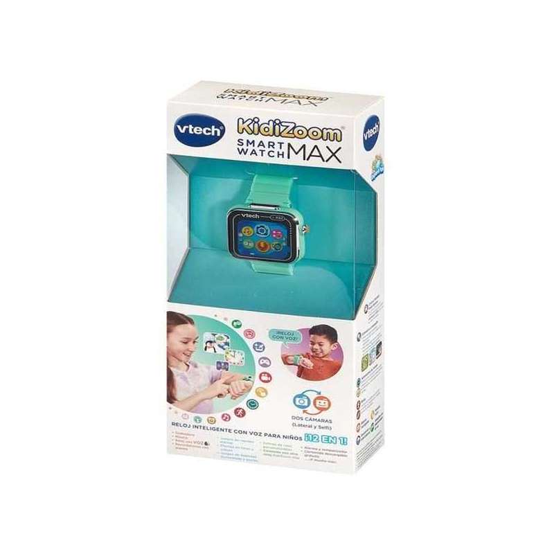 vtech kidizoom smartwatch max aquamarina (vtech - 531687)