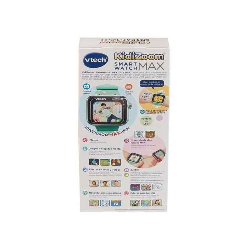 vtech kidizoom smartwatch max aquamarina (vtech - 531687)