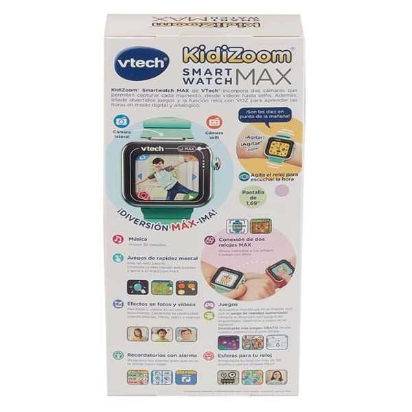 vtech kidizoom smartwatch max aquamarina (vtech - 531687)
