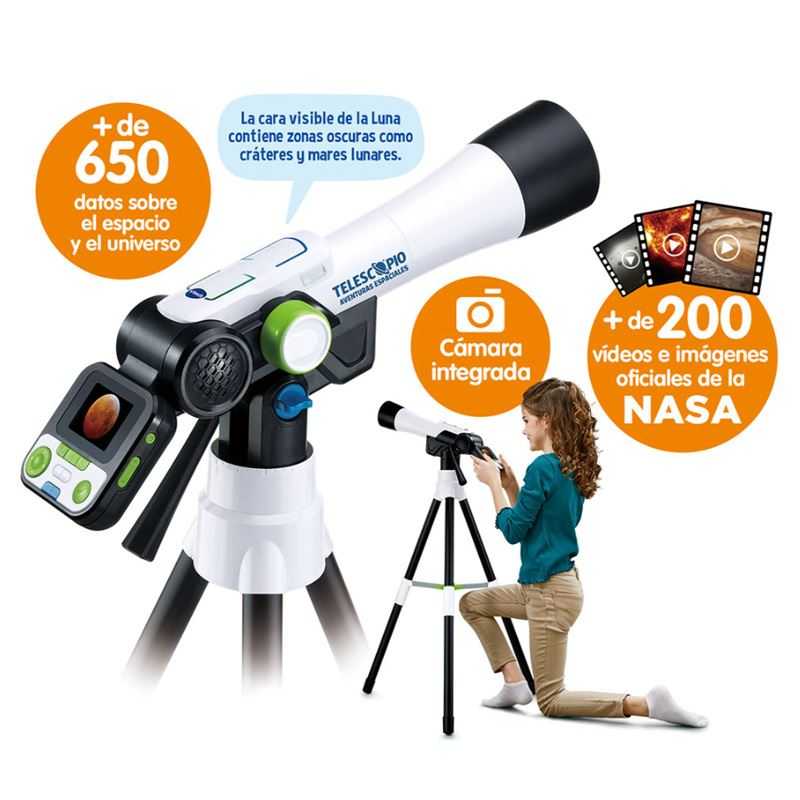 vtech telescopio multimedia (vtech - 614522)