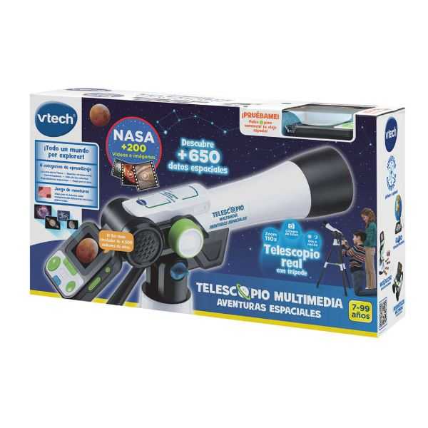 vtech telescopio multimedia (vtech - 614522)