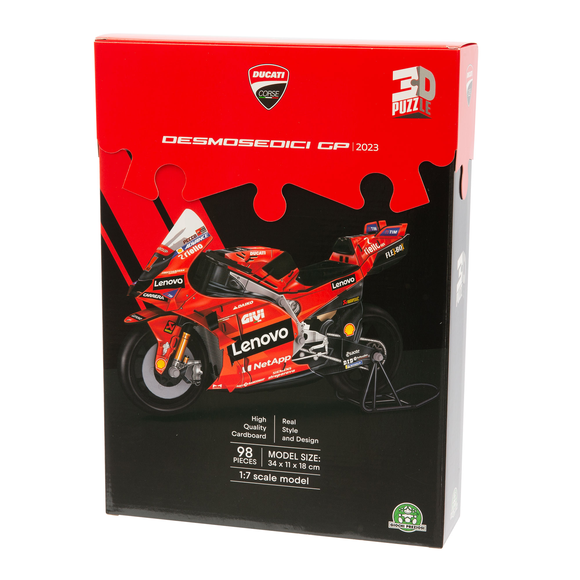 gp sport ducati puzzle 3d motorsport (famosa - dup00000)