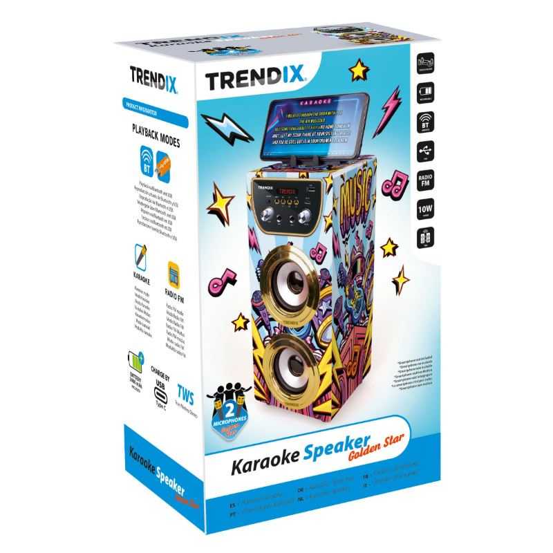 trendix karaoke music star (world brands - tx803856)