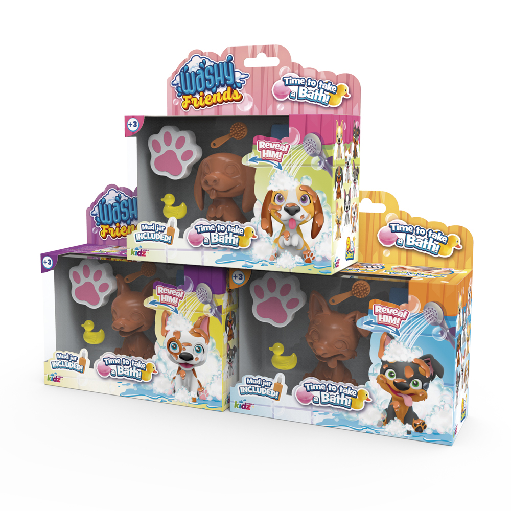 washy friends single box (toy partner - wfs03)