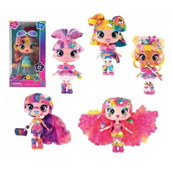 decora fashion doll serie 2 12 cm (toy partner - d1019)