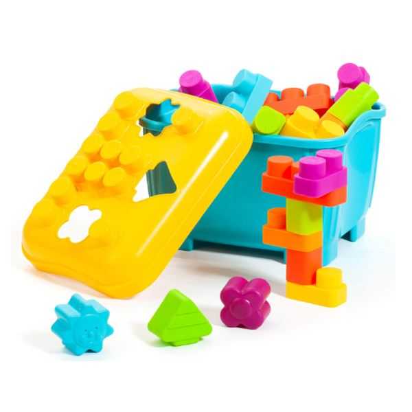 molto cubeta blocks y puzzle blandos (molto - 23524)