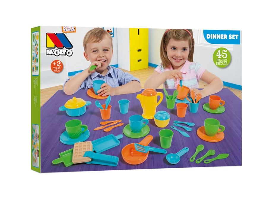 molto dinner set 45 piezas (molto - 17151)