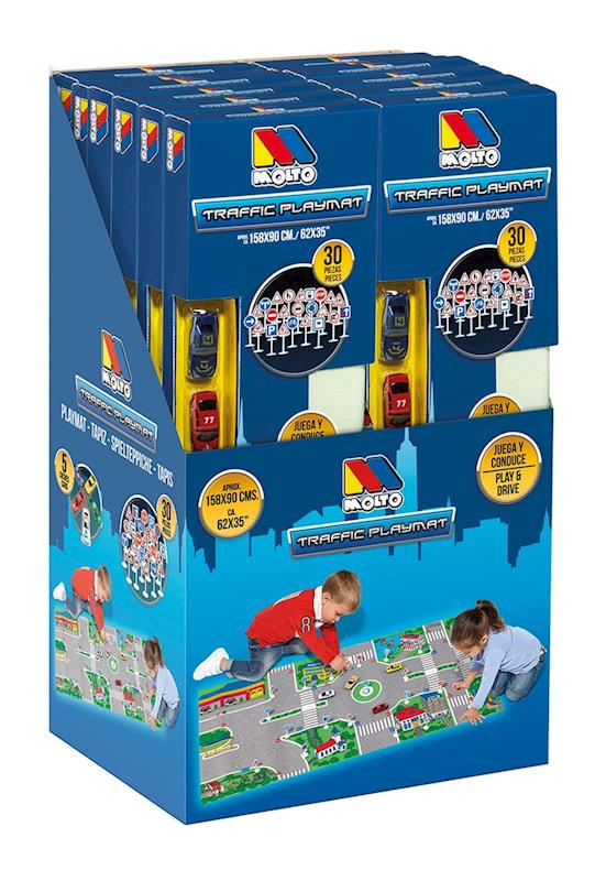 molto tapiz foam  coches + seÑales (molto - 10651)