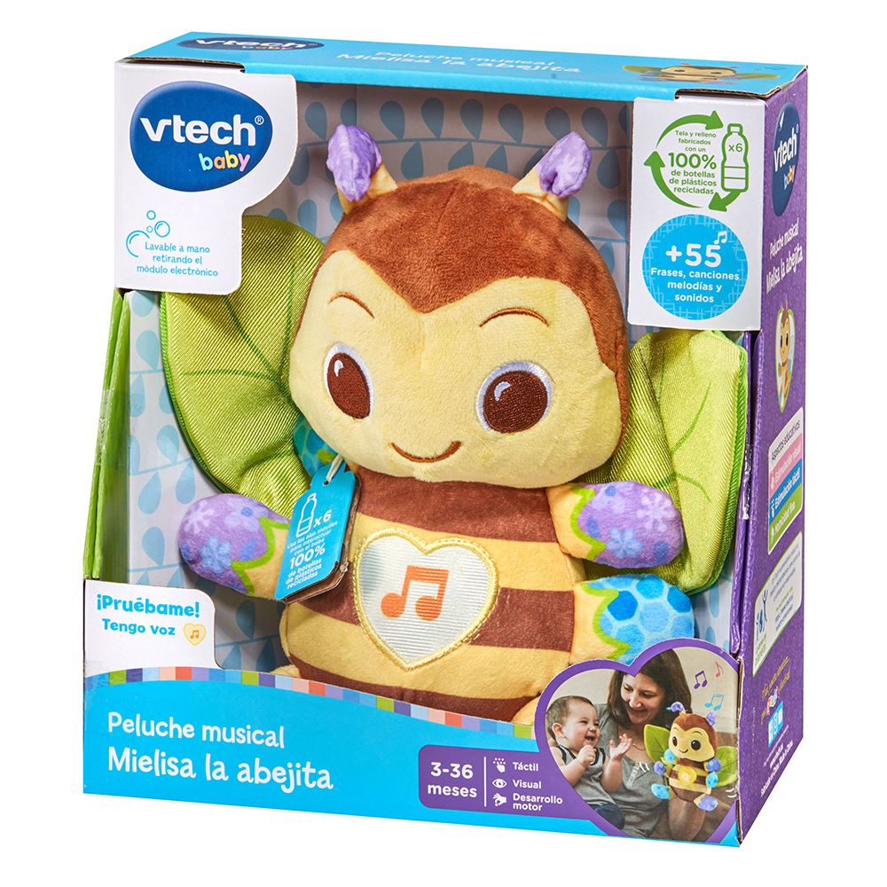 vtech peluche musical mielisa la abejita