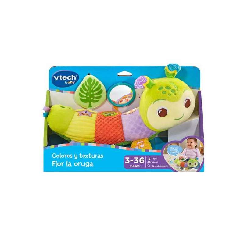 vtech colores y texturas flor la oruga ( vtech - 567122)