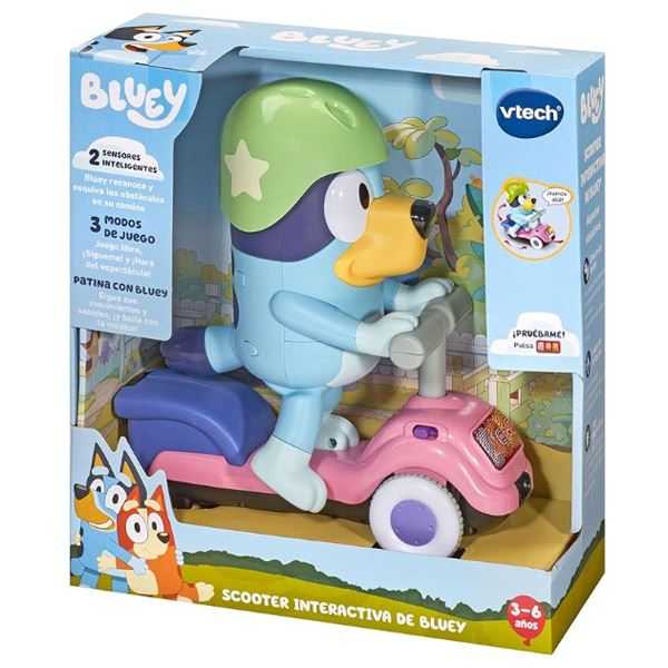 vtech moto scooter de bluey interactiva (vtech - 563822)