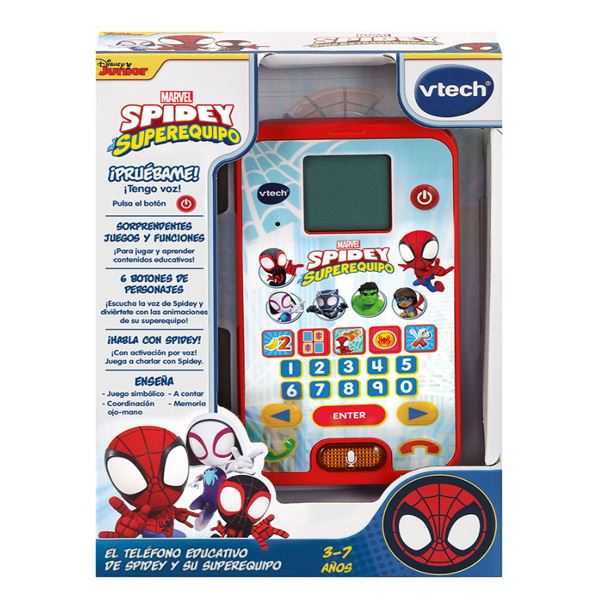 vtech spidey telefono educativo (vtech - 554422)