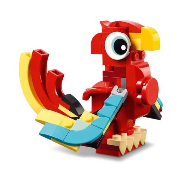 lego creator dragon rojo