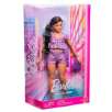 barbie deluxe metallic muÑeca conjunto morado (mattel - jfp43)