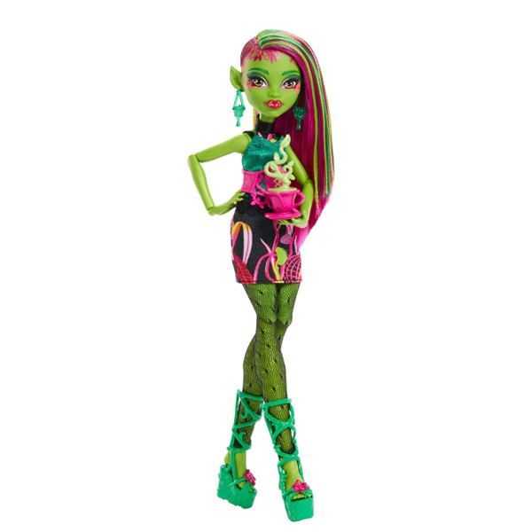 monster high skull secrets midnight garden venus (mattel - hyt75)
