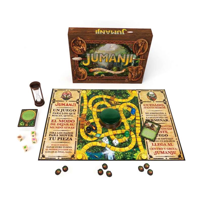 jumanji juego de mesa    (spin master - 6065098)