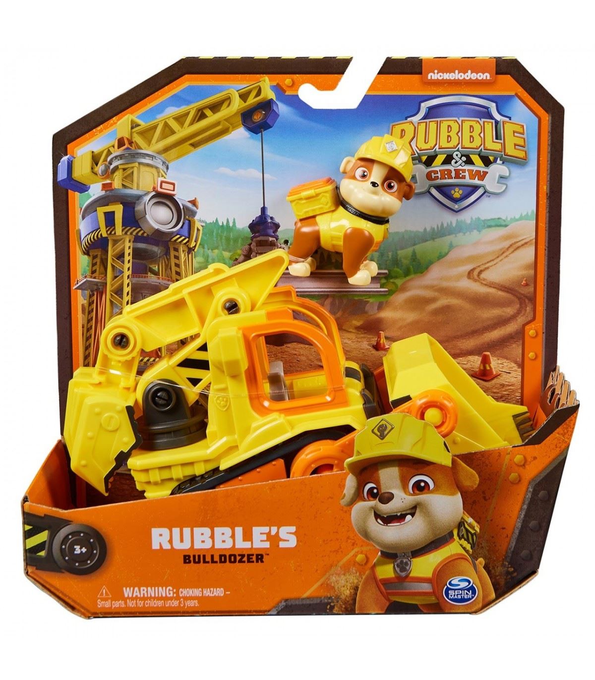 rubble ´s crew vehiculo clasico rubble (spin master - 6066511)