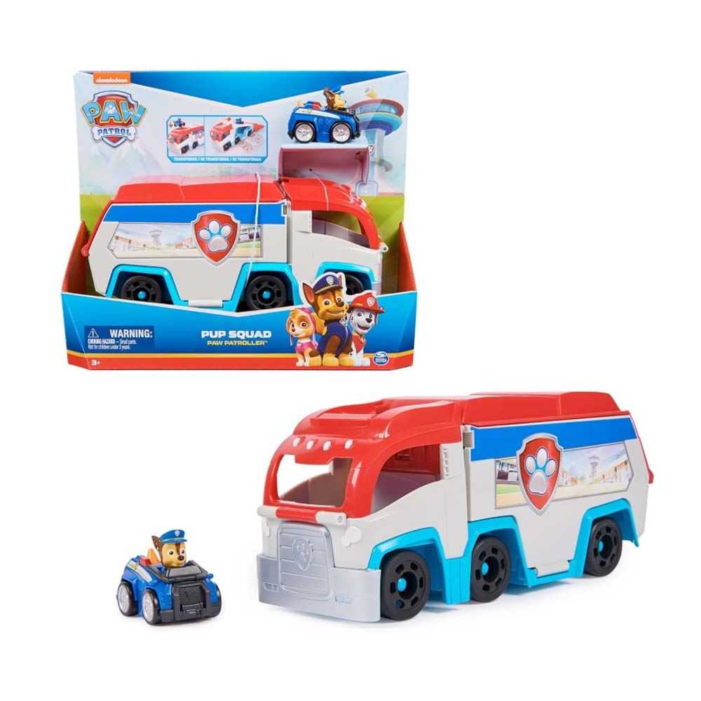 paw patrol pup squad patroller core (spin master -  6071544)