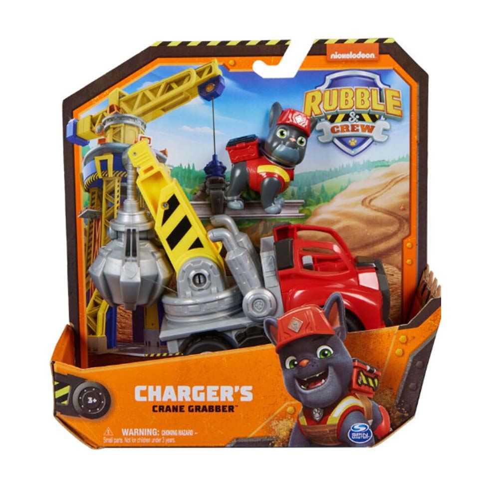 rubble´s crew vehiculo clasico charger( spin master  - 6066539)