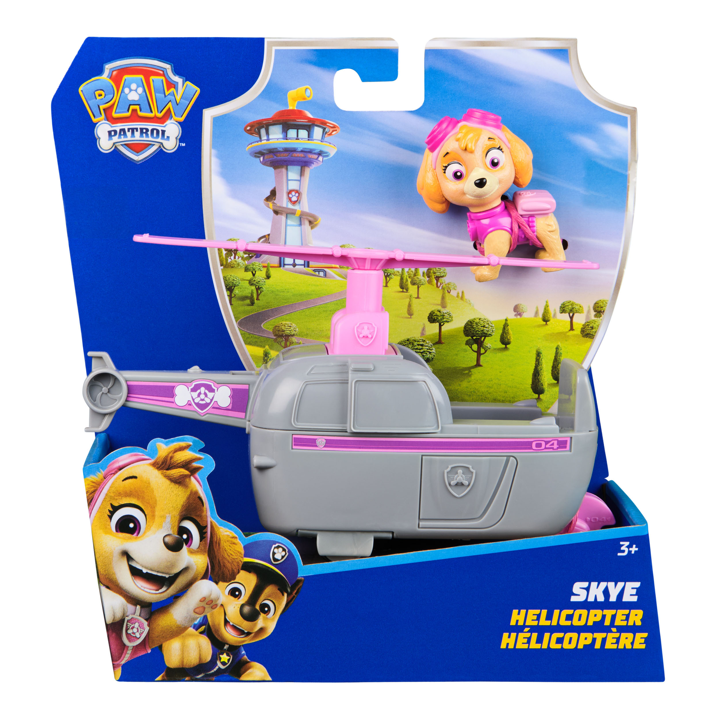 paw patrol vehiculo clasico skye (spin master - 6071211)