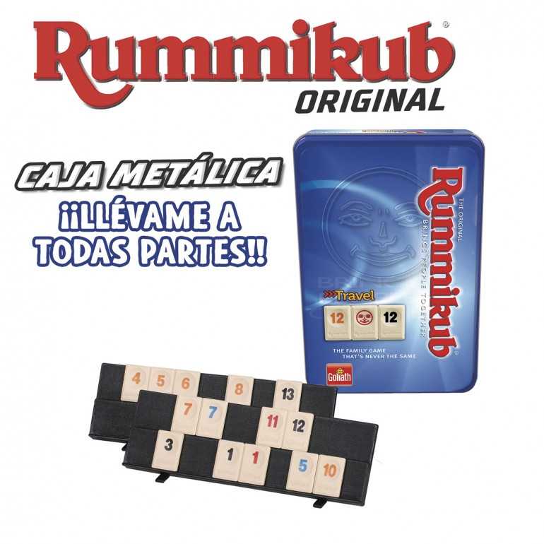 rummikub caja metalica (bizak - 64550105)