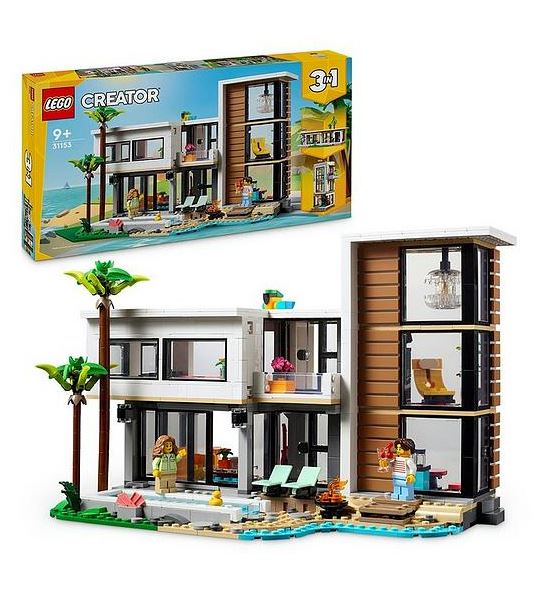 lego creator casa moderna (lego - 31153)